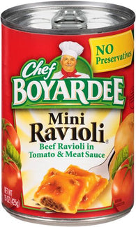 Chef Boyardee Mini Ravioli 8x425g