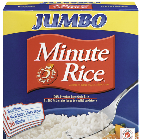 Minute Rice 100% Premium Long Grain White Rice 3kg