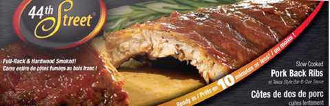 44th Street Pork Back Ribs 680g