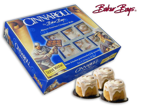 Baker Boys Gourmet Cinnamon Buns 16x70g