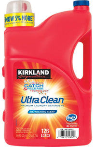 Kirkland Signature Ultra Clean He Laundry Detergent 126 Loads