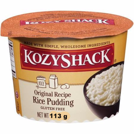 Kozy Shack Rice Pudding Cups 18x113g