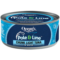 Oceans Pole and Line Light Tuna 184g
