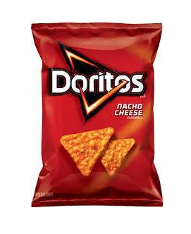 Doritos Nacho Cheese Flavored Tortilla Chips 640g