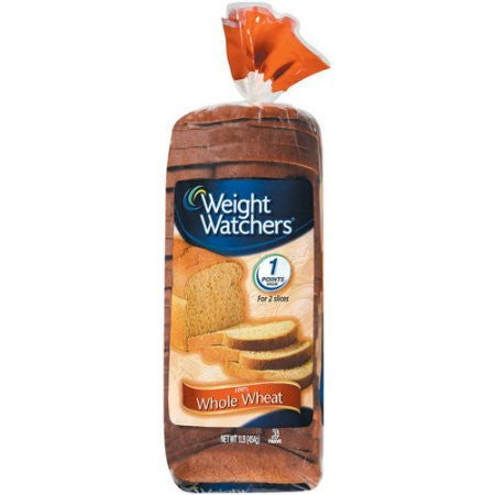 Weight Watchers 100% Whole Wheat Bread 2x450g