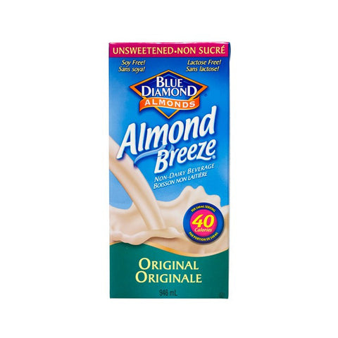 Almond Breeze Unsweetened 6 x 946ml